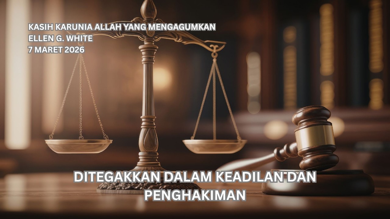 Renungan Malam – God’s Amazing Grace – 07 Mar 26 – Ditegakkan Dalam Keadilan dan Penghakiman