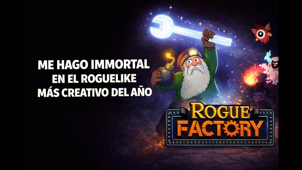 ¡Esta build me hizo INMORTAL en Rogue Factory! 🔥