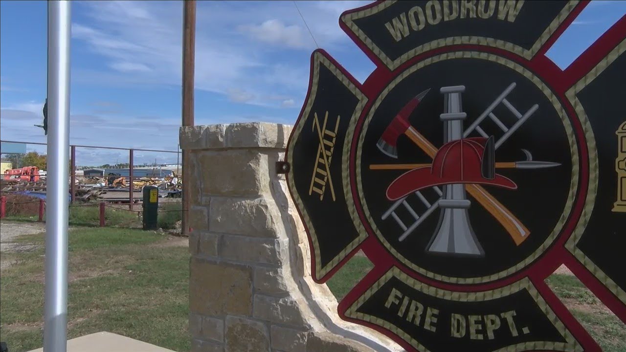 Woodrow volunteer fire department raising funds to build new stations