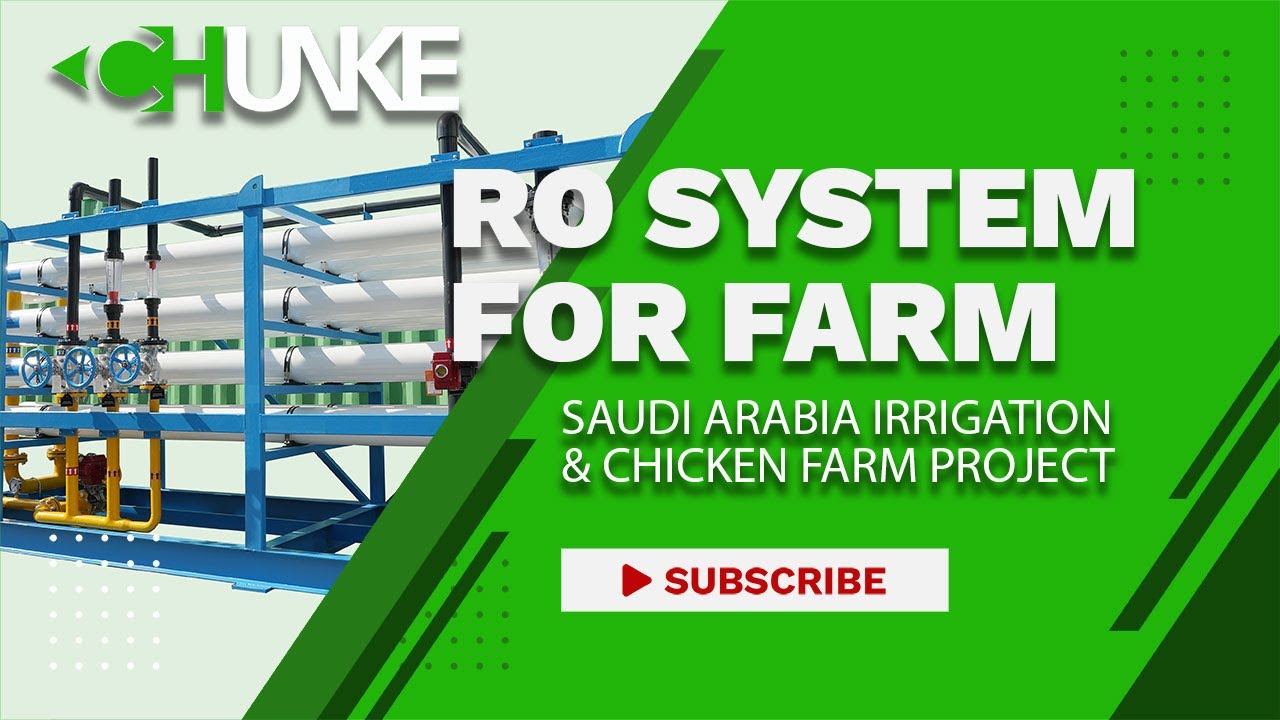 Salt Water Desalination Reverse Osmosis System for Irrigation, Farm and Chicken Hatchery from China