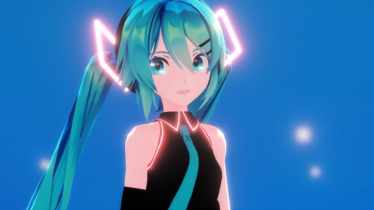 [MMD] 七河みこ様の『HORIZON』4K Ultra HD - Feat by Hatsune Miku -