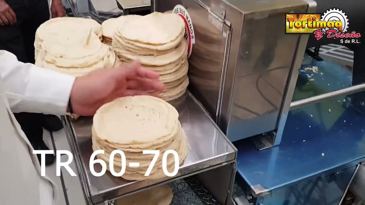 Maquina Tortilladora TR-60 - Cotízala +52  33 3807 6951