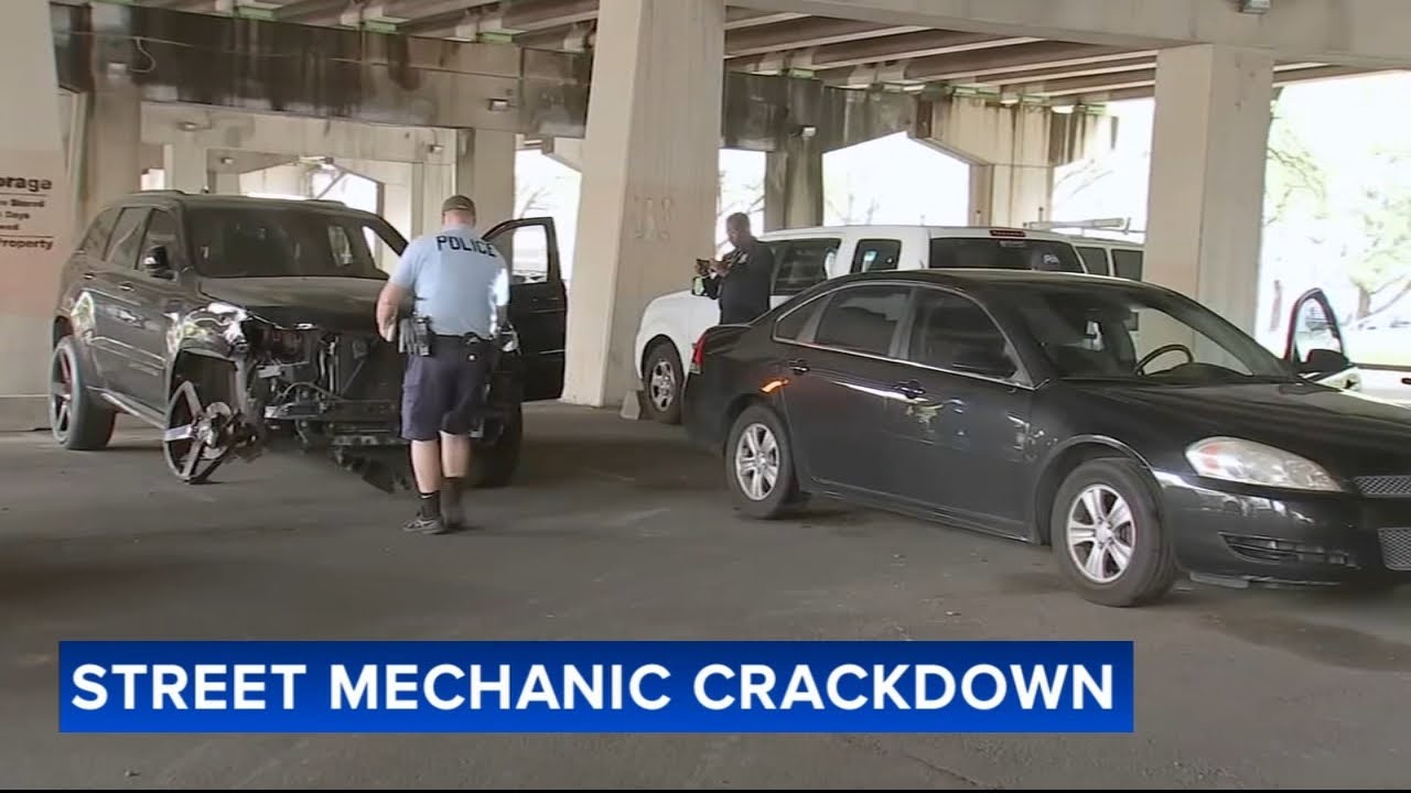 Philadelphia is cracking down on illegal street mechanics: 'It's a safety issue'