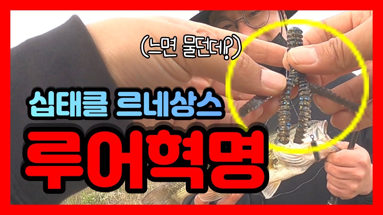 이런 루어 보셨나요? 무조건 따라하세요 (배스낚시)