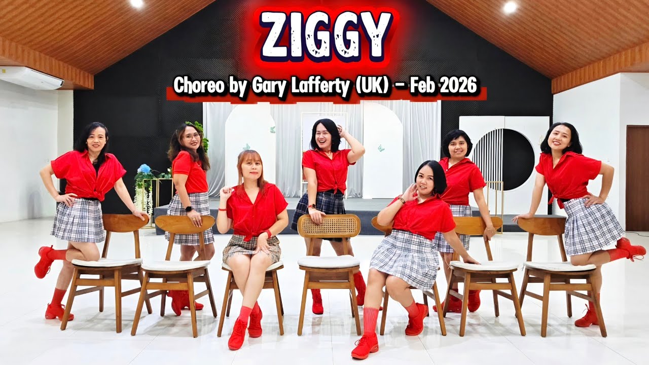 ZIGGY || Line Dance || Demo by Astri & LALITA L D Class
