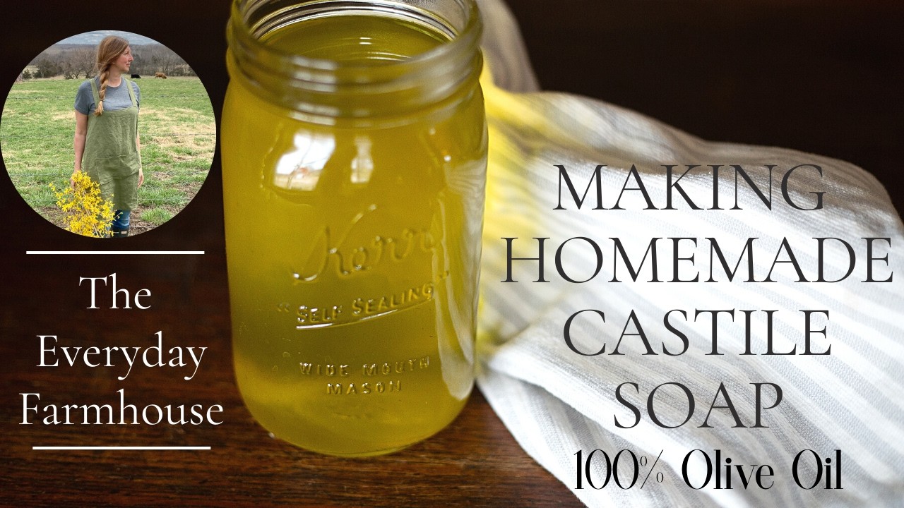 Making Liquid Castile Soap