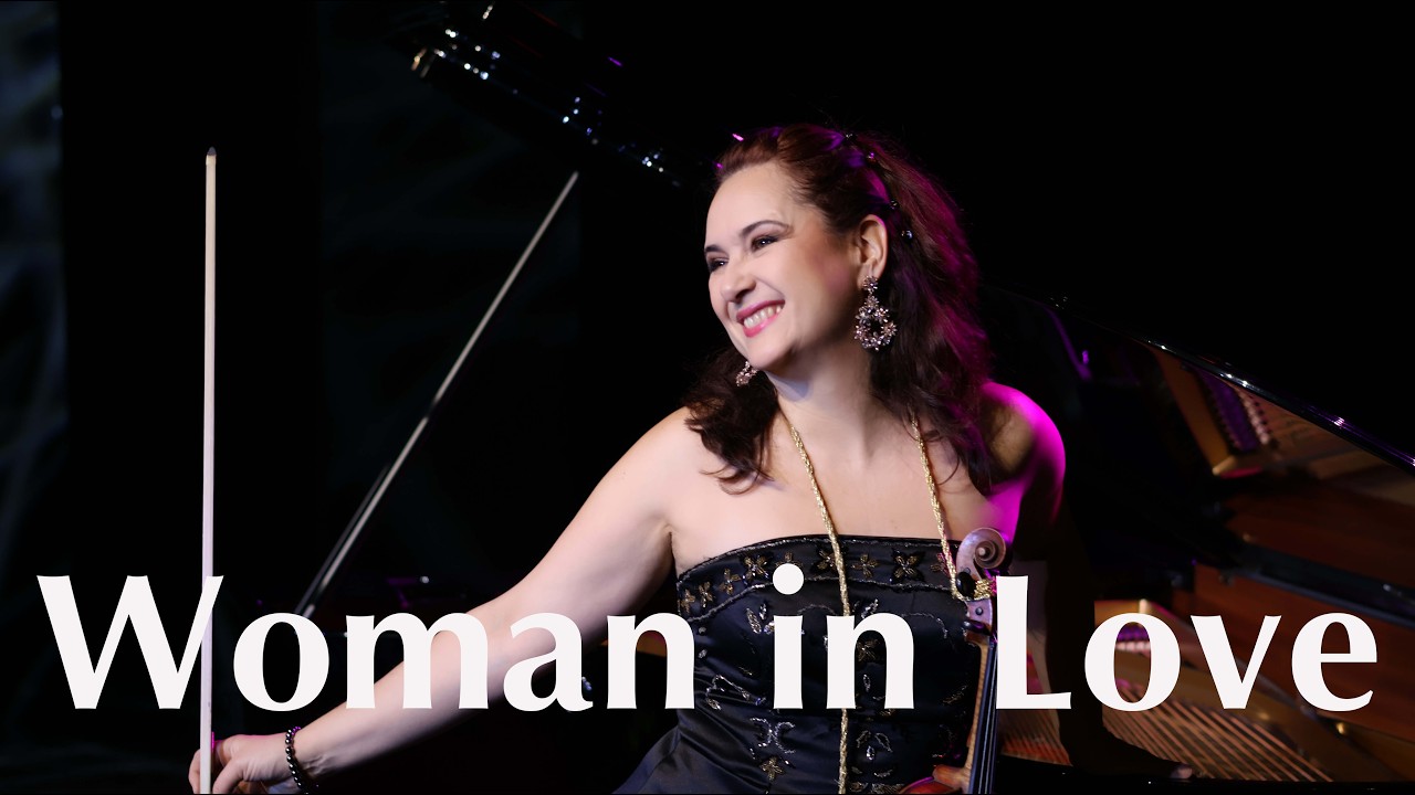 Woman in Love-Barbara Streisand E3S5 [Marzena Wozniak]violin piano cover Celebrate 1st Y anniversary
