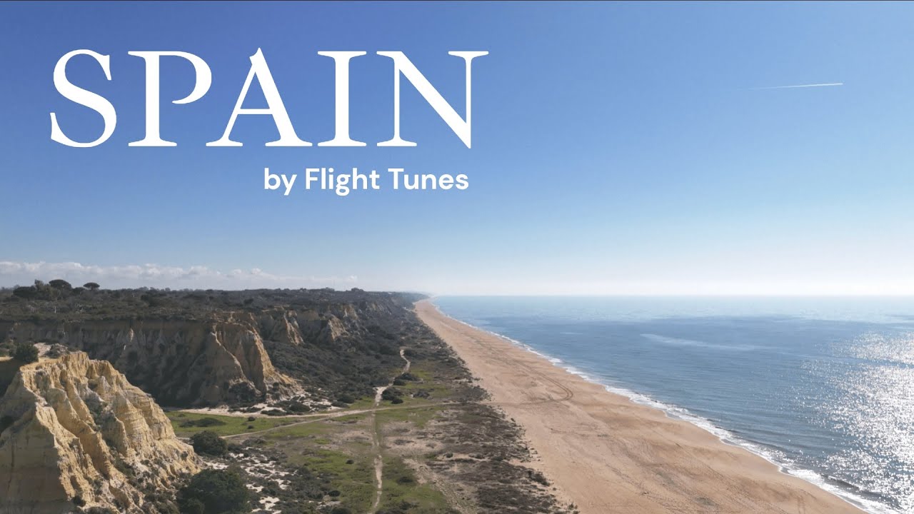 SPAIN | Spanish music with  Drone Footage – Stunning Aerial Views with Relaxing Music