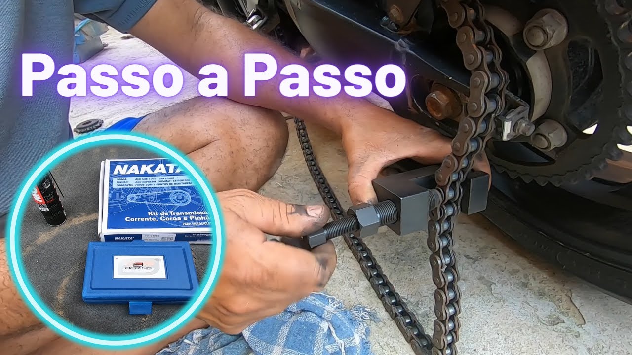 Como trocar o kit relação da Hornet [Passo a Passo COMPLETO]