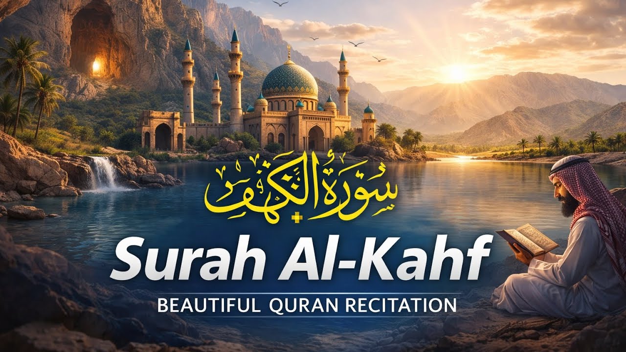 🕋 Surah Al-Kahf Full | Beautiful & Peaceful Quran Recitation