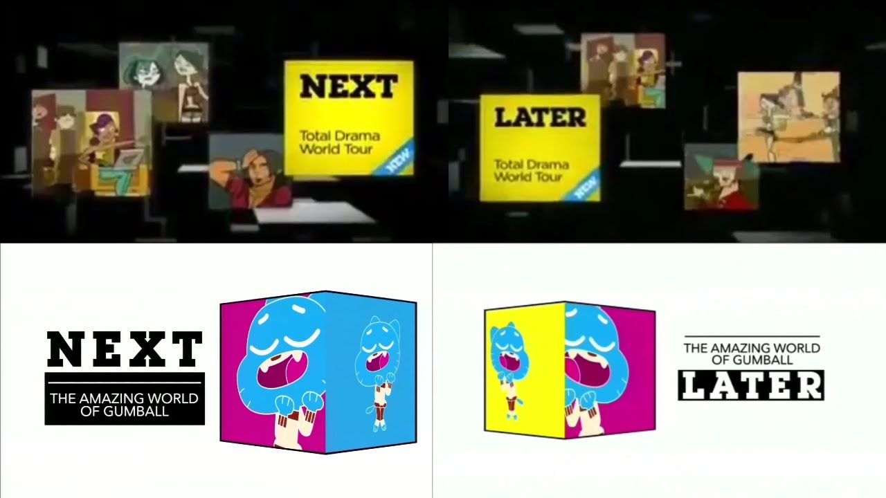 Заставки Cartoon Network «То же шоу: Далее/Позже»