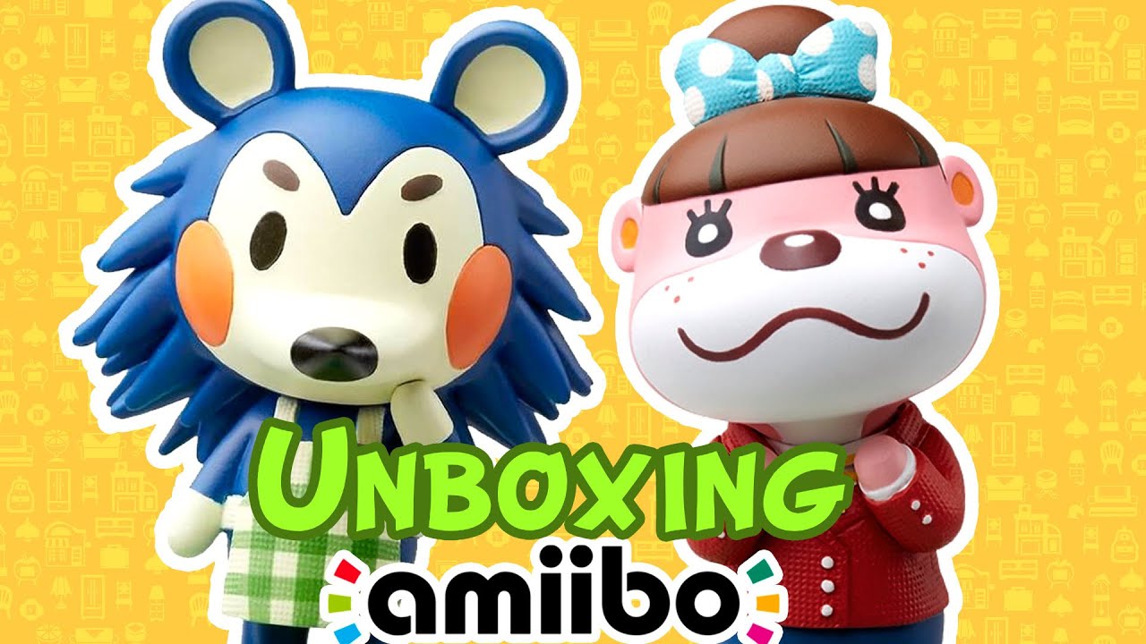 Unboxing Animal Crossing - Amiibo Nuria y Pili