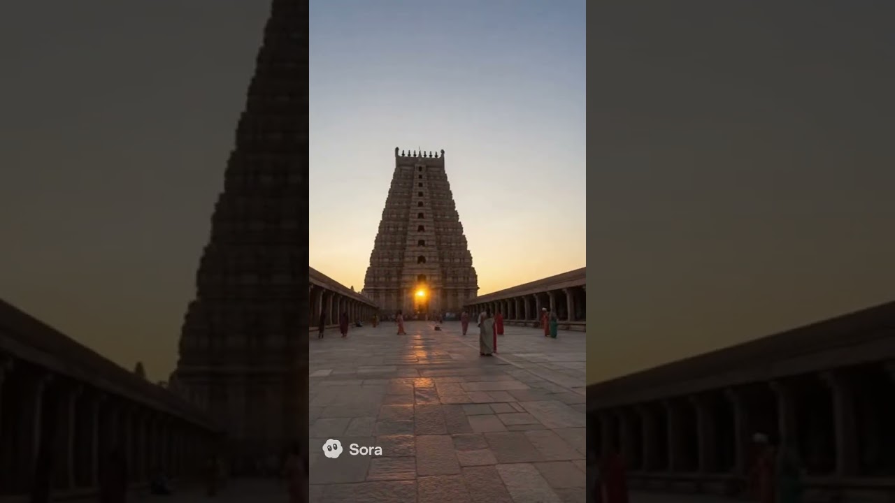 🕉️ 1000-Year-Old Optical Illusion! | Virupaksha Temple’s Ancient Science Revealed