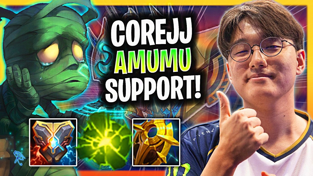 COREJJ THE GOD AMUMU SUPPORT! | TL Corejj Plays Amumu SUPPORT Patch 26.4