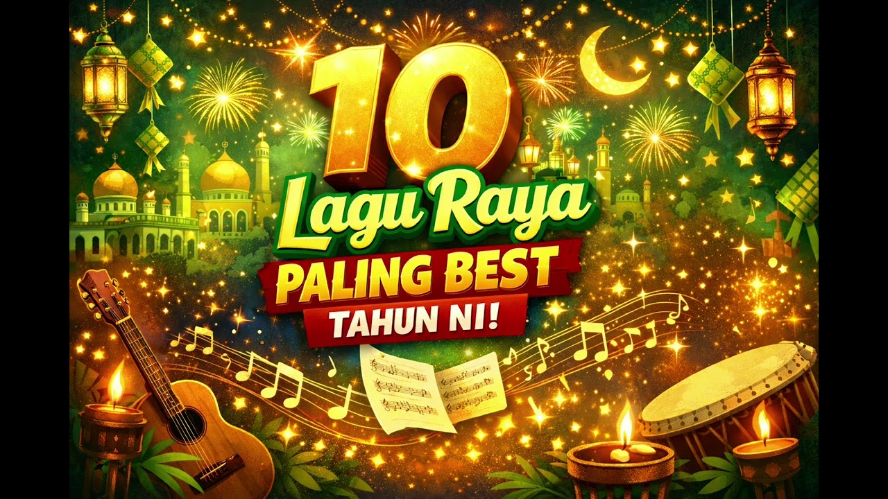 10 Lagu Raya Paling Best Tahun ini🙂