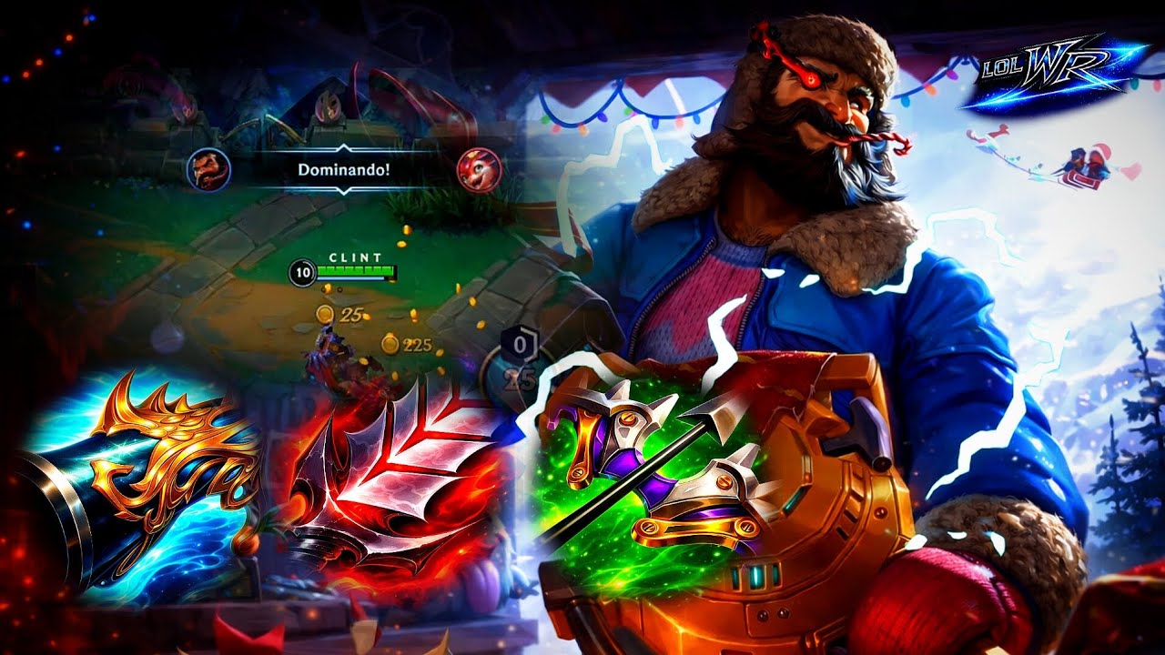 Esse STOMP de Graves foi absurdo - WILD RIFT