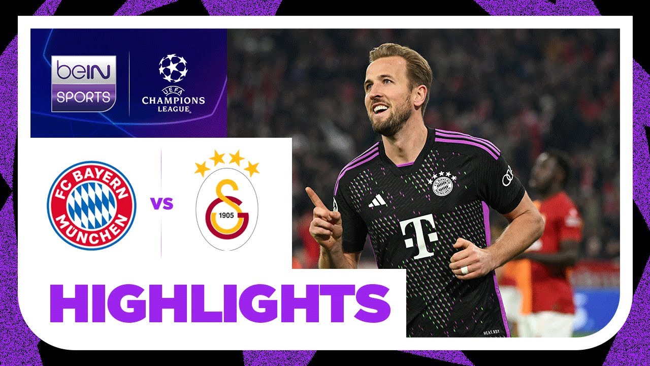 Bayern Munich v Galatasaray  | Champions League 23/24 | Match Highlights