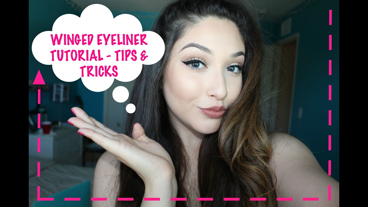 Winged Eyeliner Tutorial - Tips & Tricks! | MissGabbieGlam