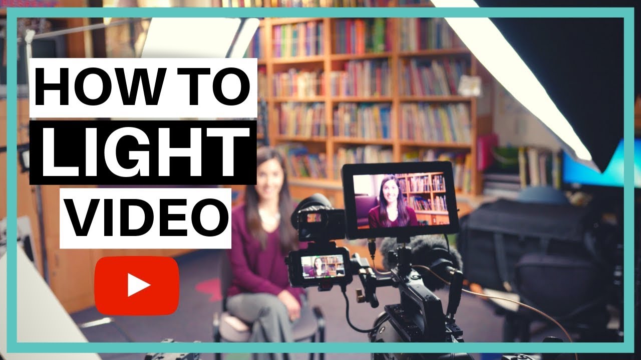 Lighting for Video Shooting (3 Point Lighting)