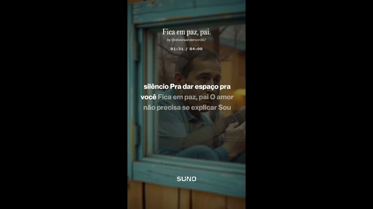 Entre Silêncios — O Silêncio Entre Pai e Filho (Carta de um Filho) MPB Autoral.