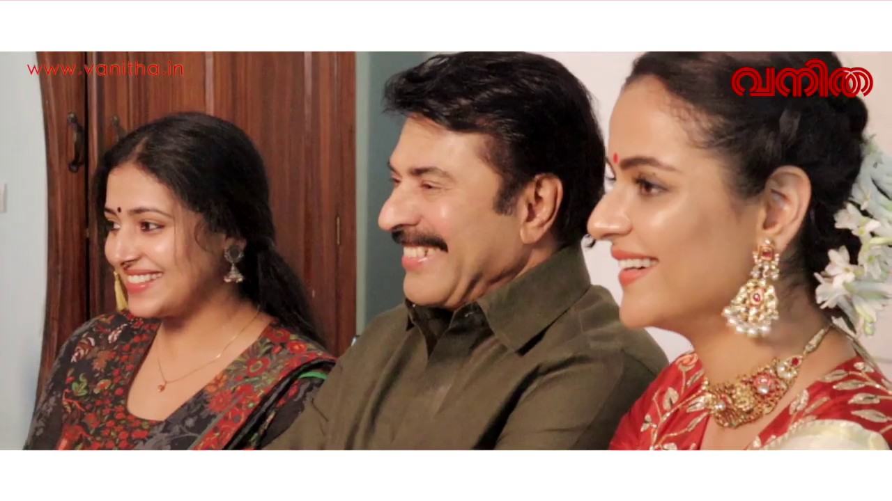 മേക്കപ്പും വേണ്ട കണ്ണാടീം വേണ്ട! ഇതു താൻടാ Mammootty Shoot | Vanitha  | Prachi Tehlan | Anu Sithara
