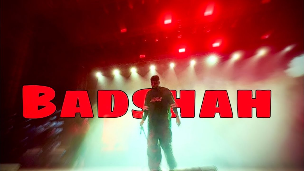 Badshah Live at Parul University (BAD BOY)