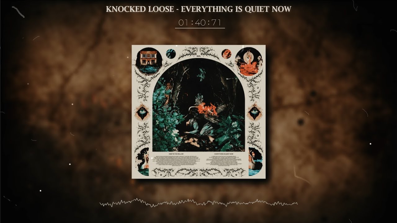 Knocked Loose - Everything Is Quiet Now (LYRICS VIDEO)