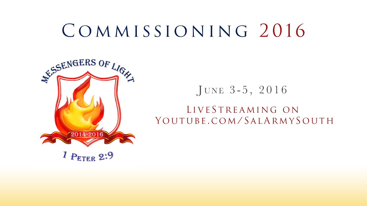 Commissioning 2016 - Ordination & Commissioning