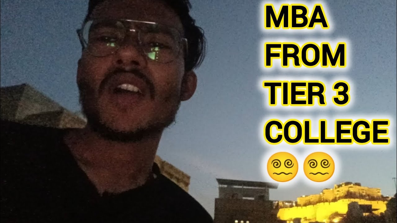 MBA from tier 3 College worth it?