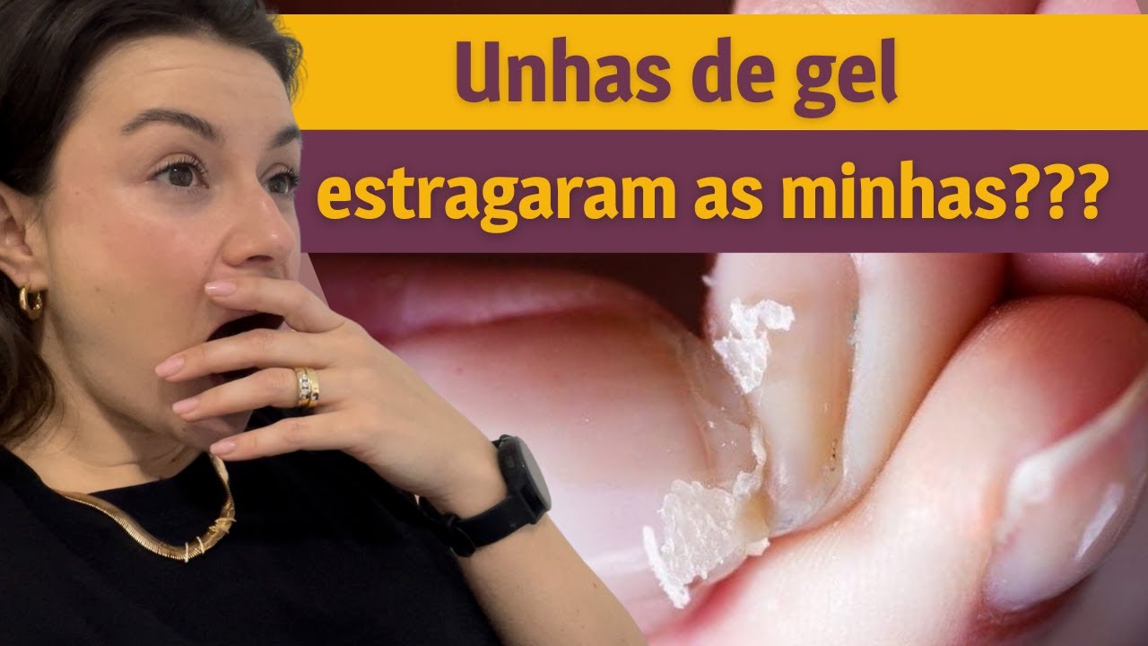 A unha em gel estraga as unhas verdadeiras? | Podóloga responde