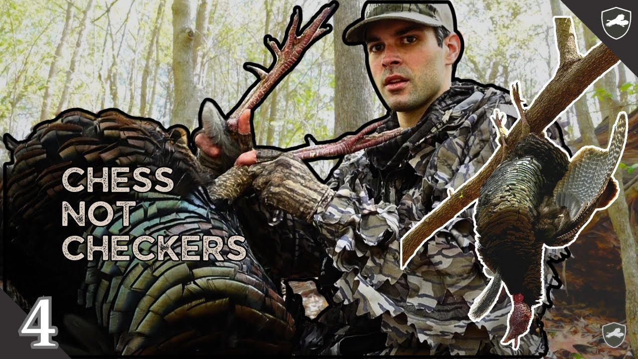 WOODSMANSHIP WINS - PLAYING CHESS in the HARDWOODS | HUNT USING SCRATCHING, WIND, CROWS, and TIMING