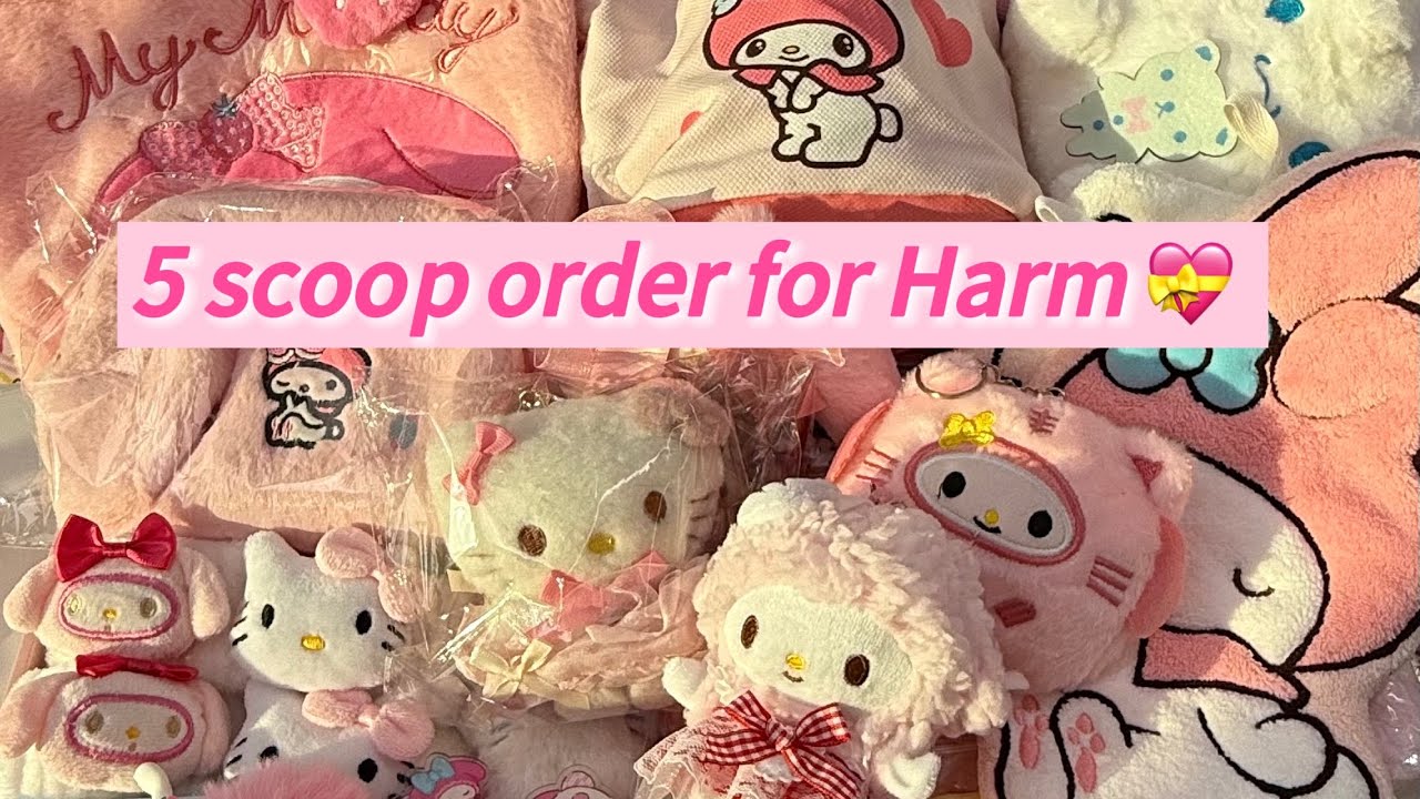 5 scoop order for Harm 💕💕