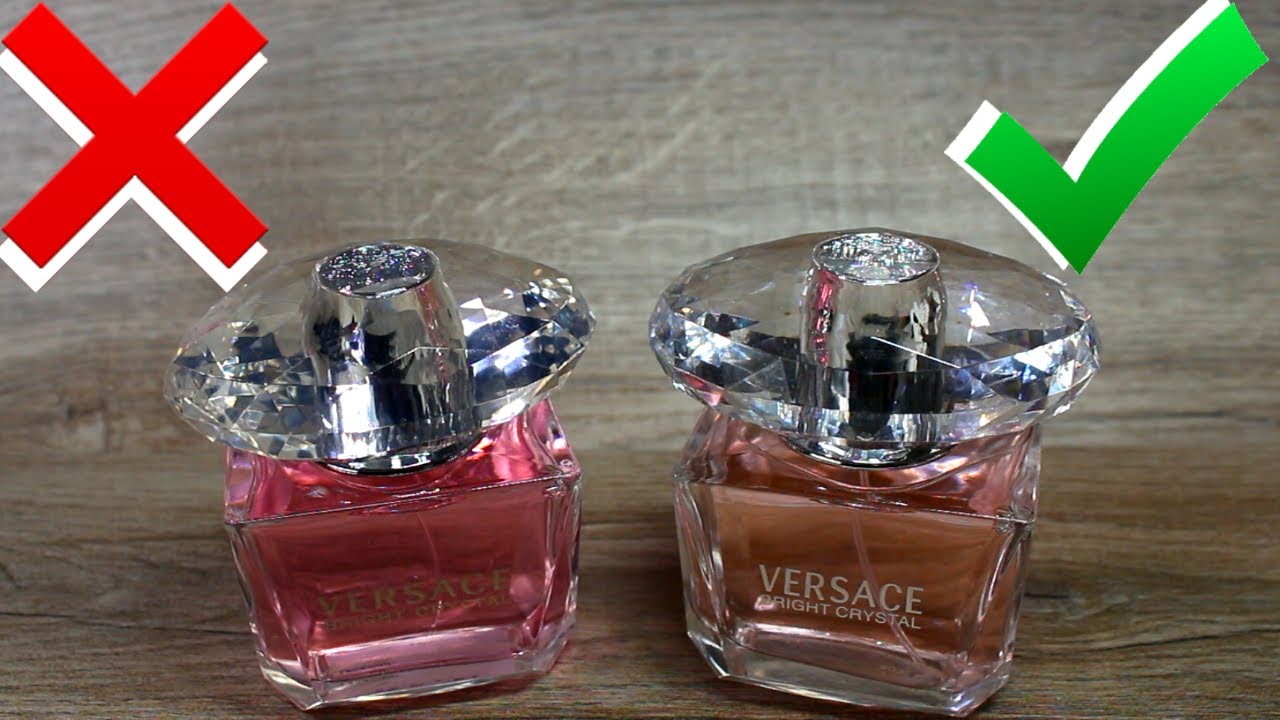 Versace Bright Crystal как отличить оригинал от подделки
