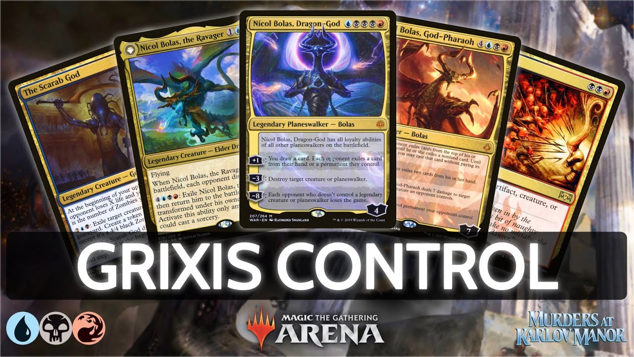 🔵⚫🔴 Grixis Control | MTG Arena | Explorer | BO3 | Murders at Karlov Manor