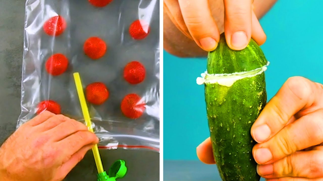 32 unbezahlbare KÜCHENTRICKS, die jeder kennen sollte 🥒 🍅 🥗