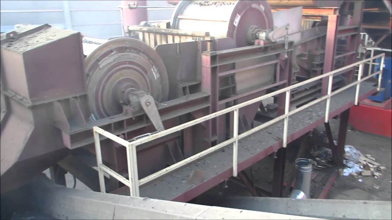 Scrap Metal Densifier - Vertical Shredder