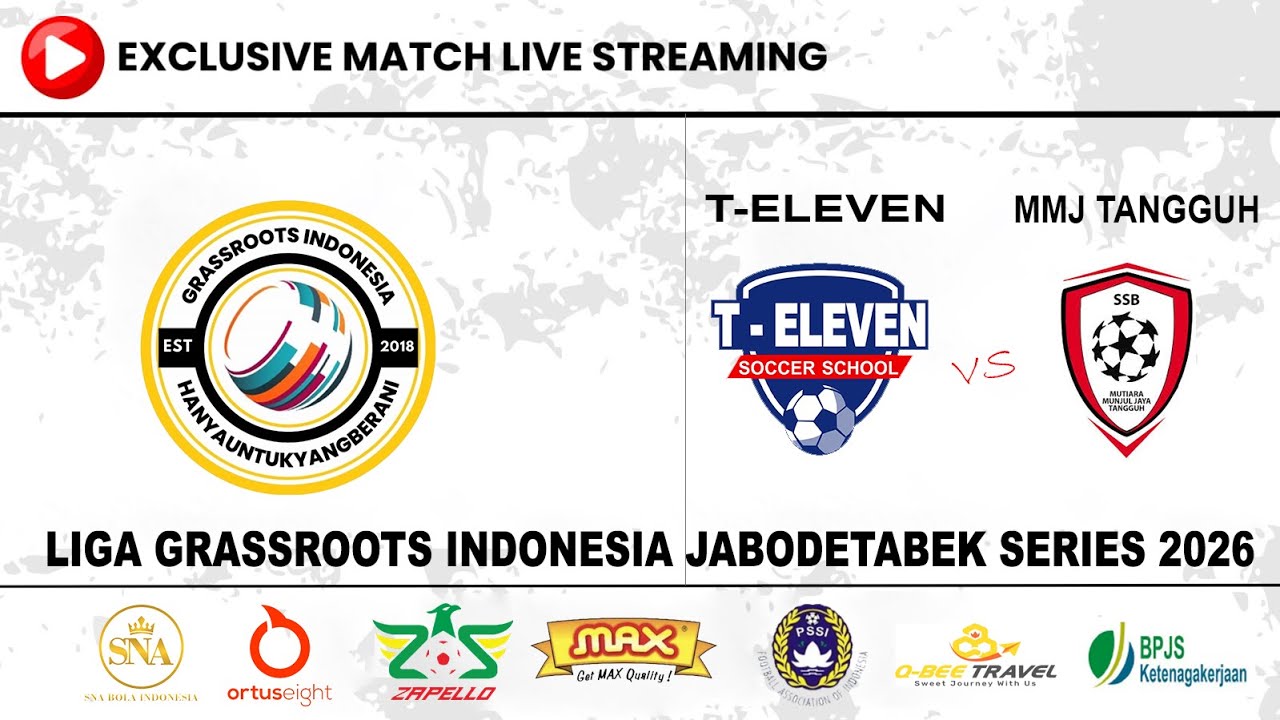 T.ELEVEN vs MMJ TANGGUH | Liga Grassroots Indonesia JABODETABEK SERIES 2026