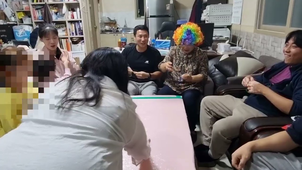 손바닥찐득이 용돈따기게임 #꽁윤티비 #꽁윤하우스 #게임추천 #가족오락관
