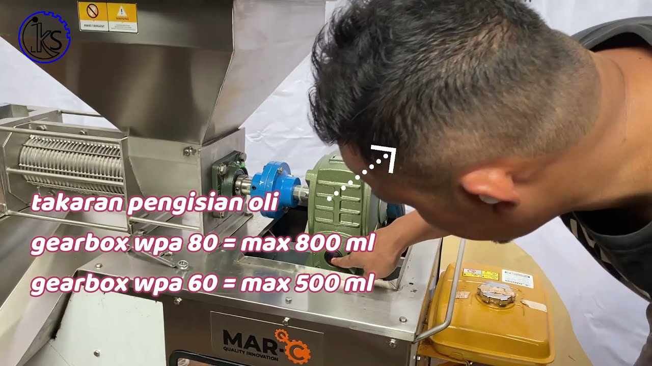 Mesin Peras Santan | Hal-hal yang perlu dilakukan sebelum menerima mesin