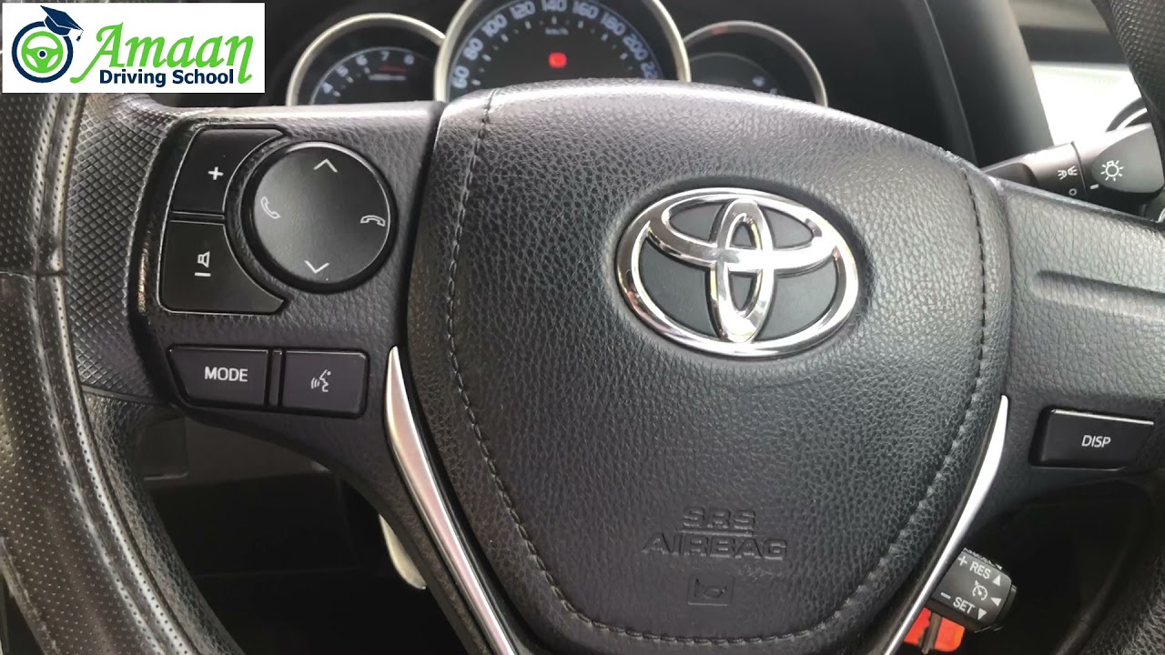 Pre Drive Test and Car Controls VicRoads Driving Test in Toyota Corolla 2015.
