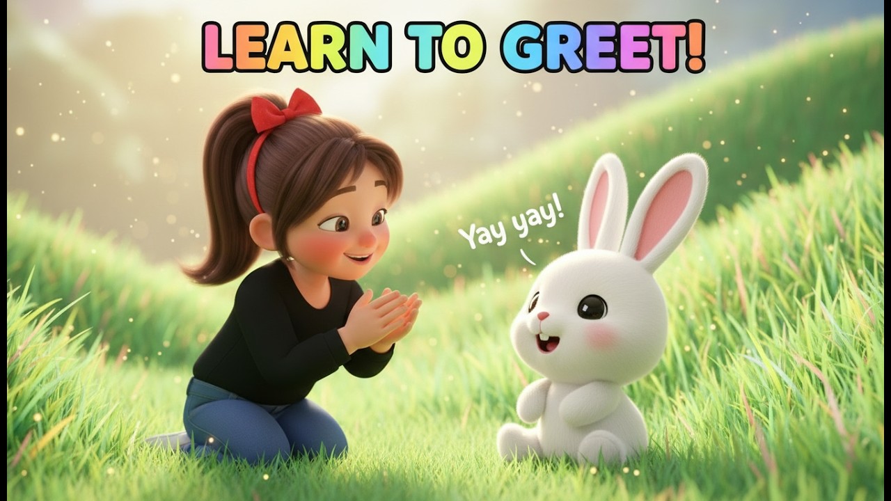 Good morning, Song for Kids | Toddler Learning Song for Social Skills | Greeting Song for Kids |