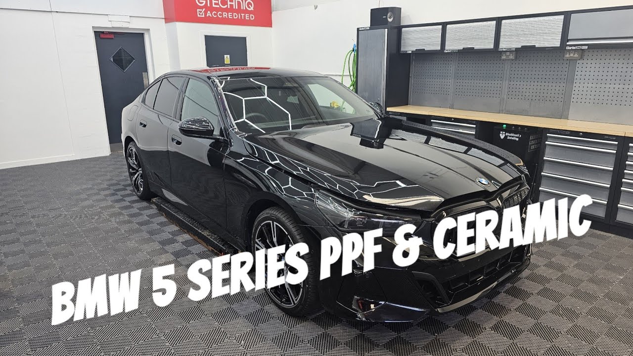 2023 BMW 520i | Suntek Ultra PPF | Gtechinq Crystal Serum Ultra | PPF Install Glasgow | Ceramic Coat