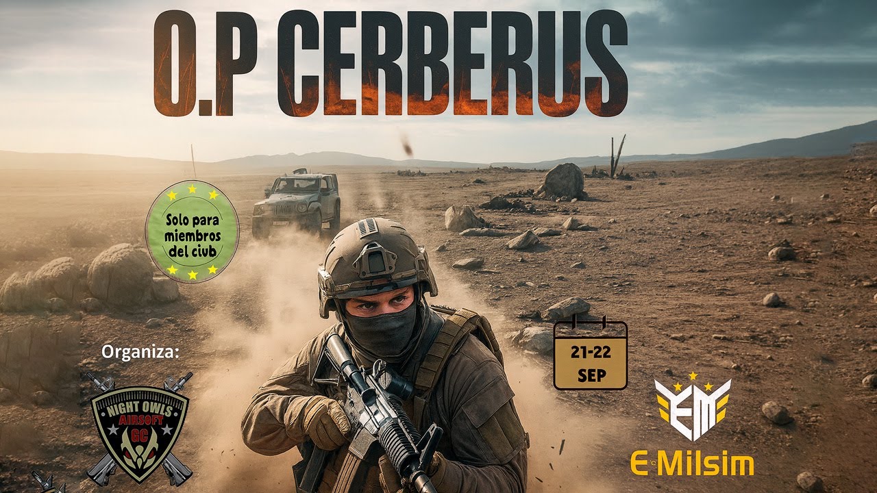 Evento Milsim - OP. CERBERUS 2025