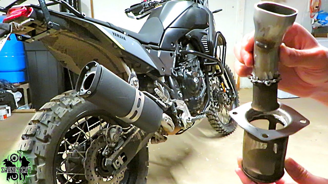 Бесплатная выхлопная система Tenere 700 Stock Exhaust Mod | Слишком громко?