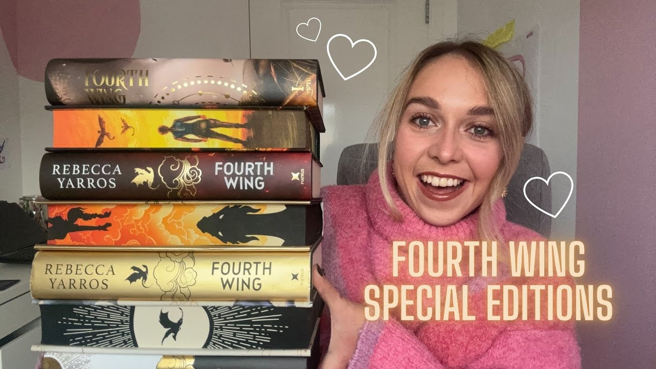 Showcasing my SEVEN Fourth Wing Special Editions!
