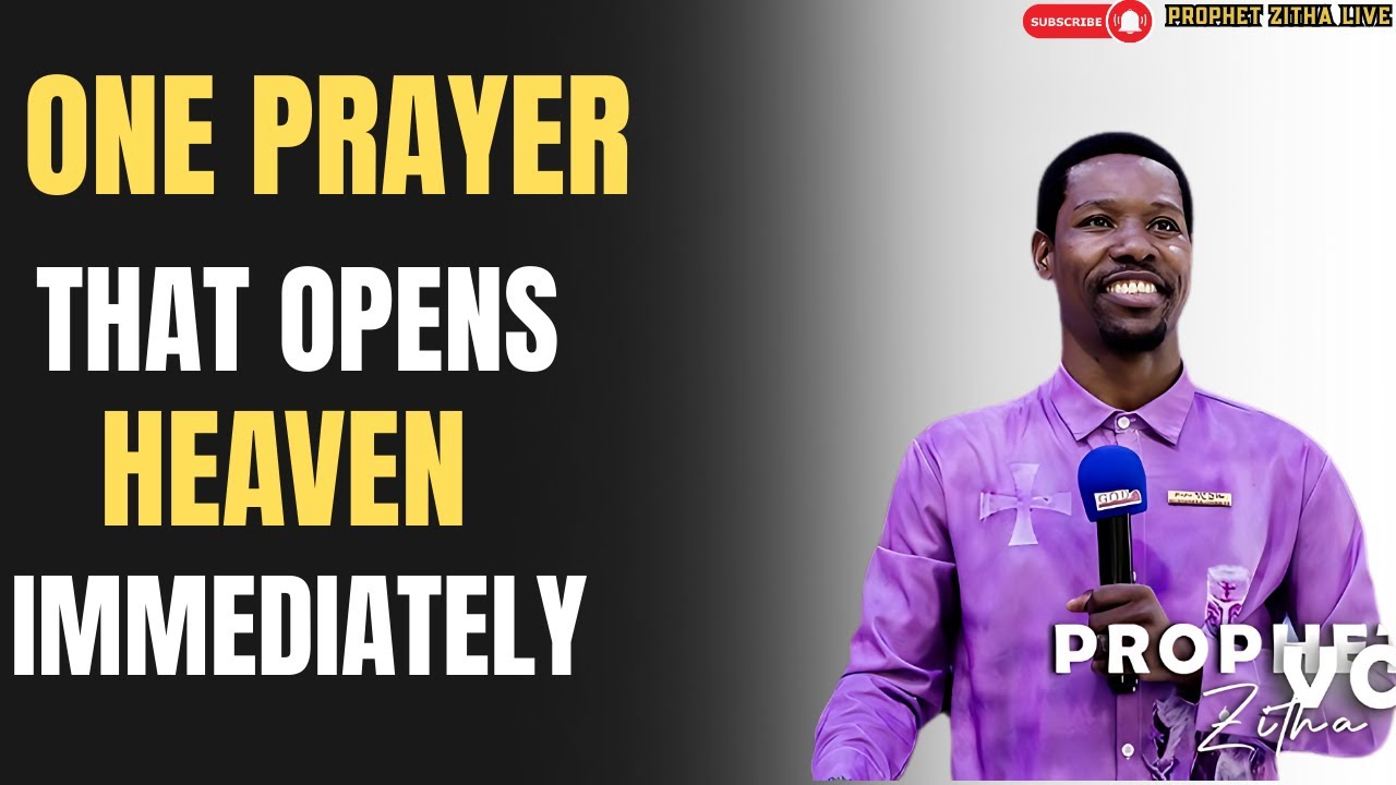 ONE PRAYER THAT OPENS HEAVEN IMMEDIATELY