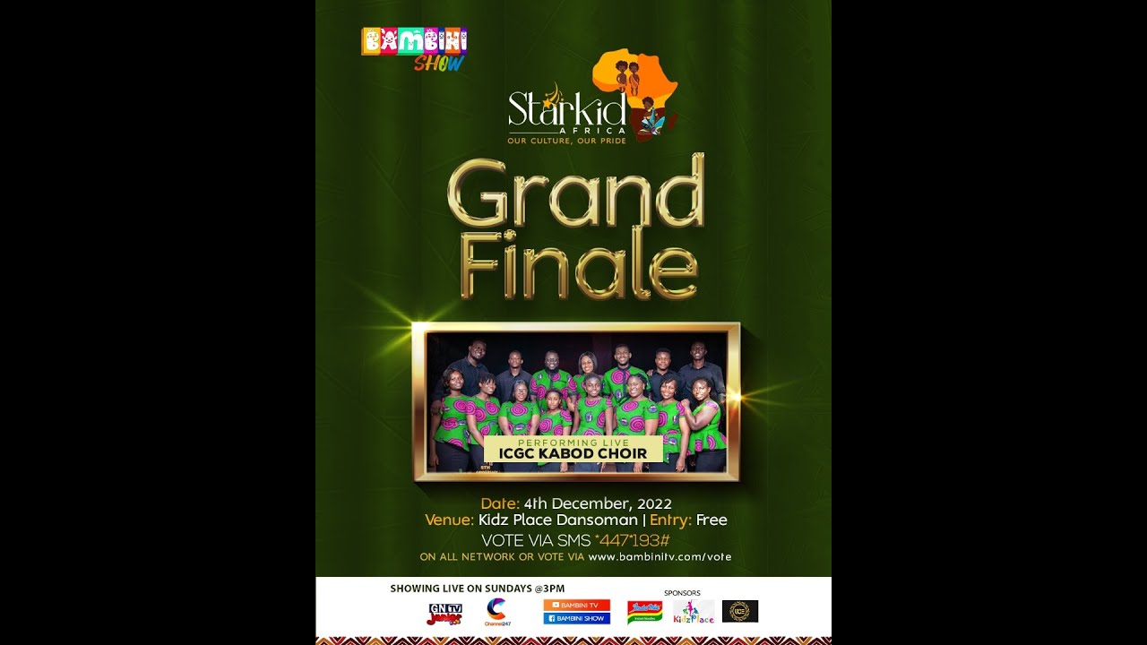 StarKid Africa Reality Show  Grande Finale