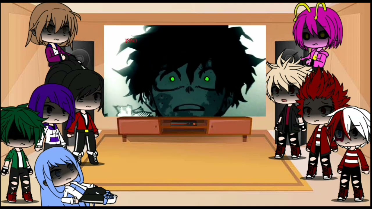 BNHA reacciona a Deku vs Shigaraki rap