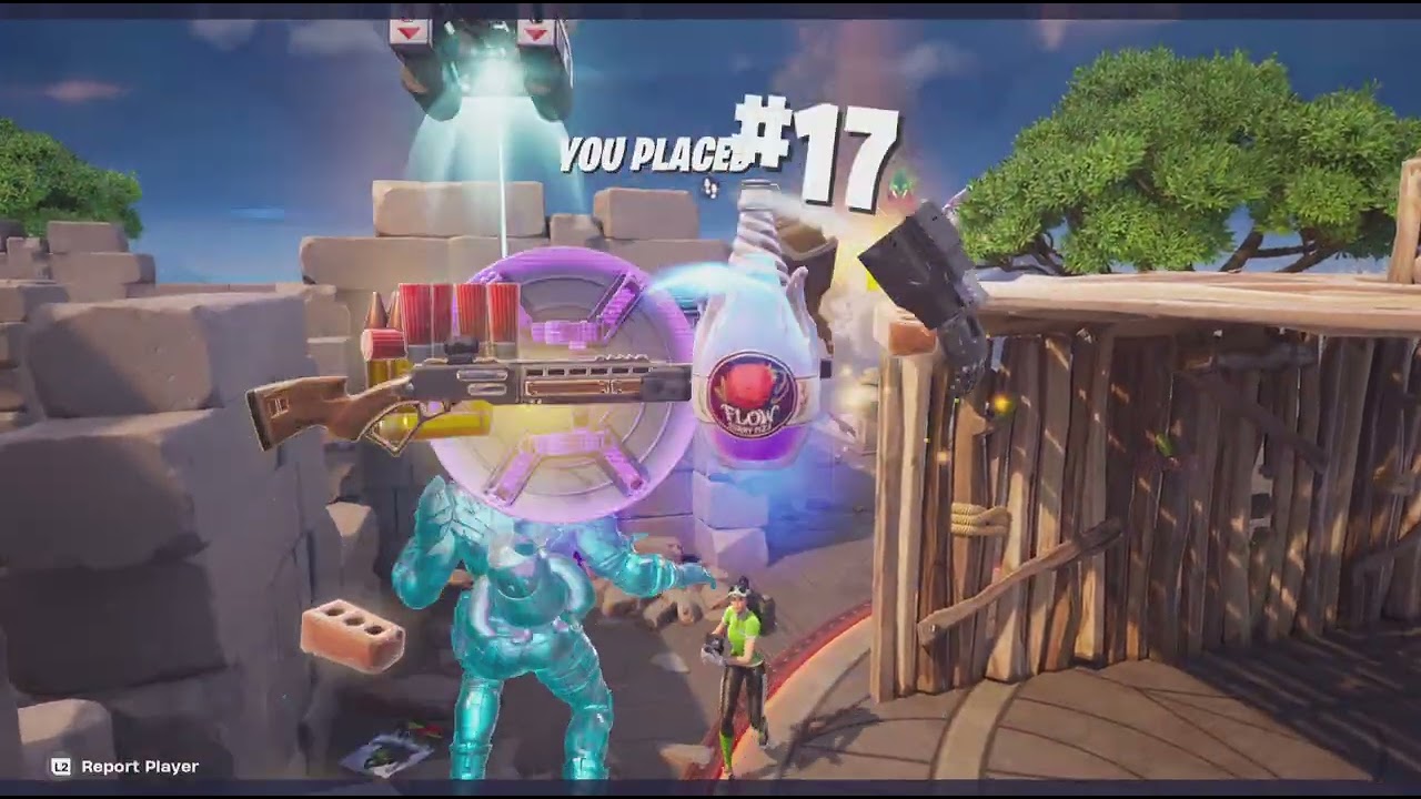 My friend came over and randomised my skin
