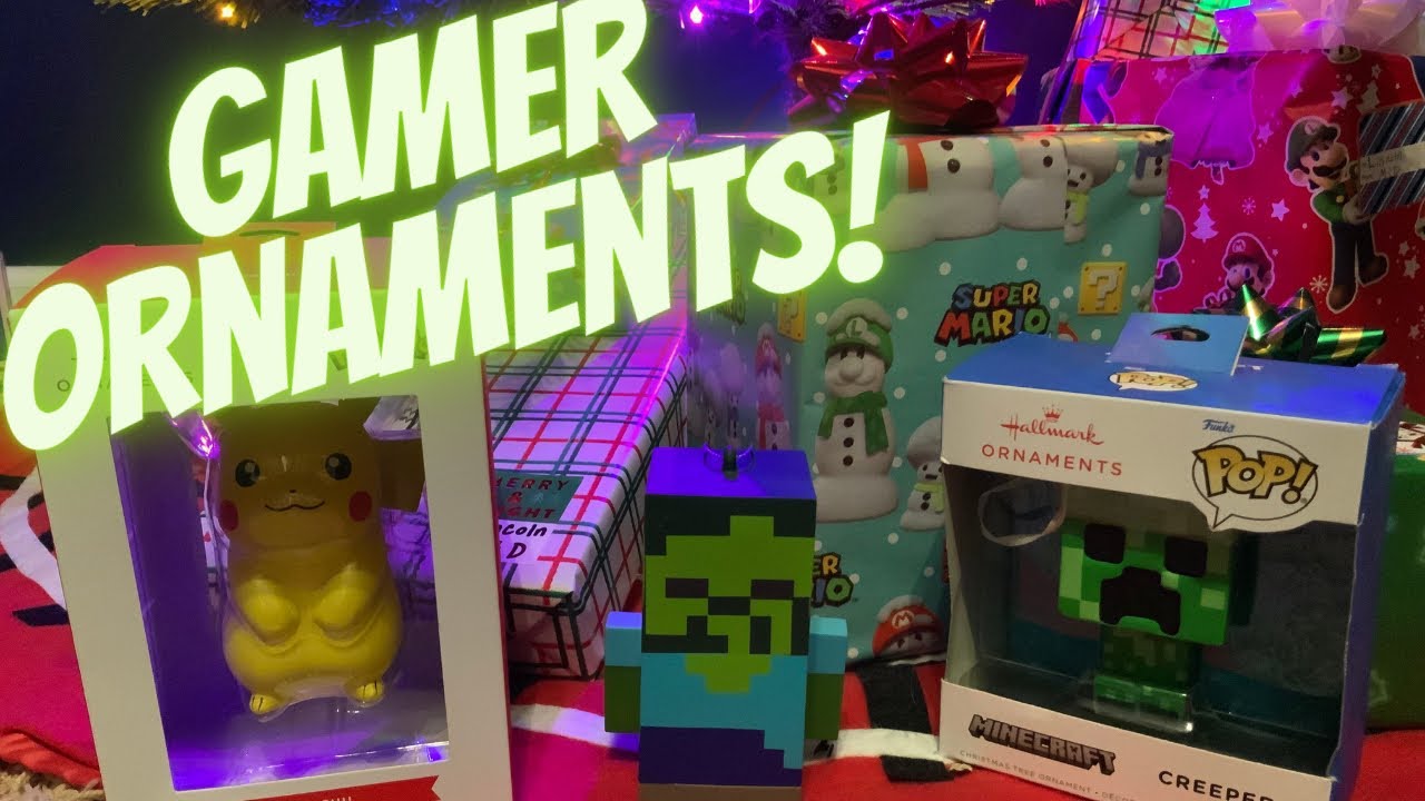 Video Game Christmas Ornament Haul!